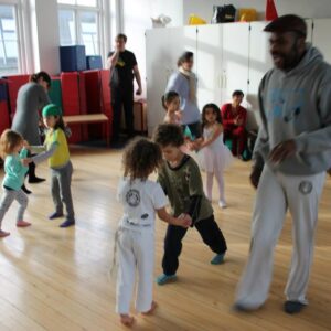 Aula de capoeira